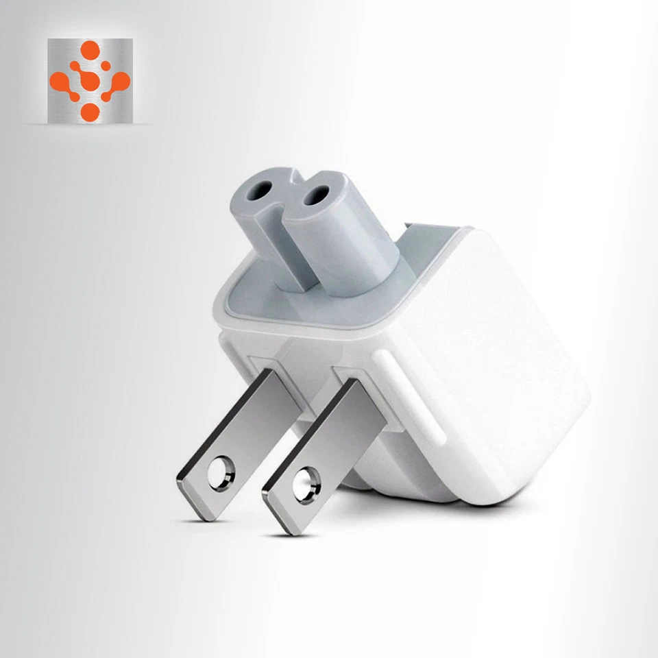 100% Genuine OEM MagSafe AC Wall Adapter Apple DUCKHEAD 2 PRONG PLUG 45W 60W 85W - Image 2 of 4