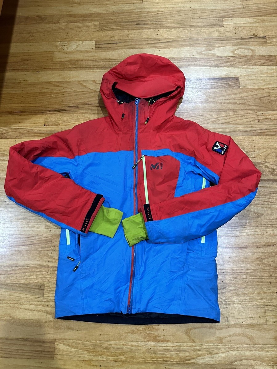 Millet Gore-Tex Pro Trilogy GTX Pro Jacket Blue Red Size Millet Gore-Tex Pro Trilogy GTX Pro Jacket Blue Red Size