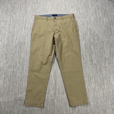 Banana Republic Pants Men 35X30 Beige Stretch Cotton Khaki