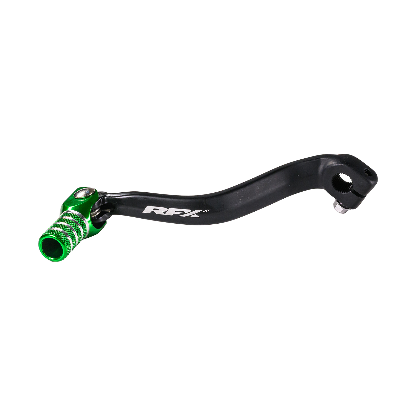 RFX Race Gear Lever Kawasaki KX85 98-24 Black/Green