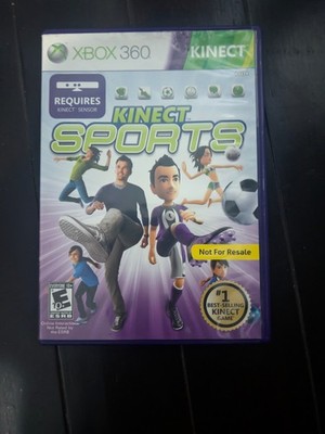 Kinect Sports (Xbox 360, 2010) - tested works - CIB - NTSC-UC
