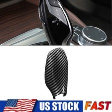 Carbon Fiber ABS Gear Shift Knob Head Cover T...