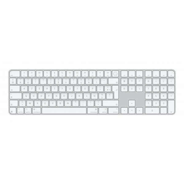 4026287 Apple Tastiera Apple MXK73F/A Inglese Bianco AZERTY