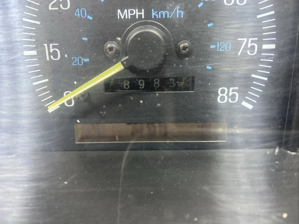 87-91 福特 F150 F250 F350 BRONCO 仪器集群量规速度计 79K — 第 3/4 张图片