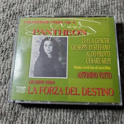 Verdi   La Forza Del Destino CD 1995 Live Opera Pantheon CEDAR