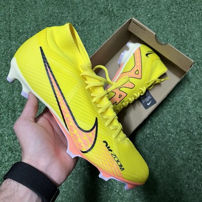 Nike Air Zoom Superfly 9 Academy FG Yellow Lucent Pack DJ5625-780 Men's SZ 11.5