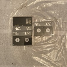 Maxell DV-60 Mini DV Digital Video Cassette LP90 lot of 3