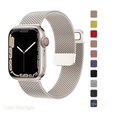 Magnetic Loop Metal strap band For Apple watch iWatch 12 11 10 9 8 7 6 5 4 SE 3