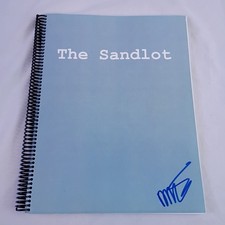 The Sandlot Shooting Script Signed by Writer and Director David Mickey Evans