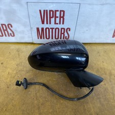 Vauxhall Corsa E Wing Mirror Drivers Offside Front Black Z22C 2015-2019 FY16