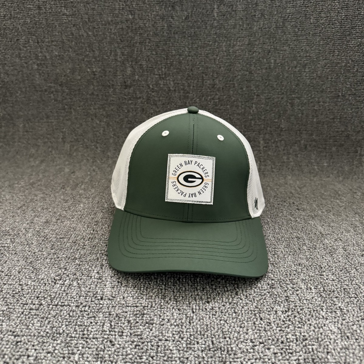 '47 Brand Green Bay Packers Trucker Strapback Green White OSFA NFL Hat