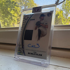 Topps 2026 Pristine Cam Schlittler Yankees RC Jumbo Relic Auto RJRA-CS
