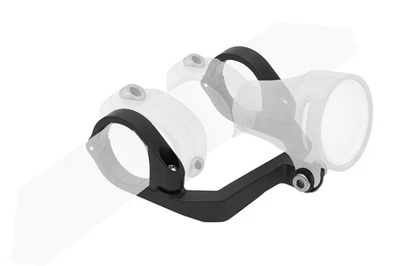 BÜCHEL Fahrrad Lampen Halterung für Front Scheinwerfer Lenker Ø 31,8mm Licht Halterung