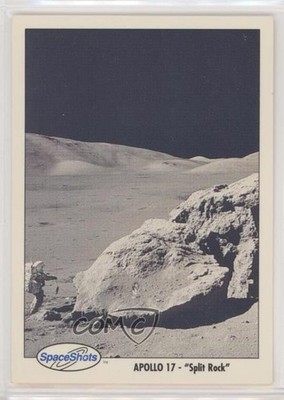 1990 Space Shots Series 1 Apollo 17 Split Rock #0046 0a3