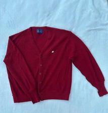 Vintage Arnold Palmer Cardigan Sweater Men's Large Golf