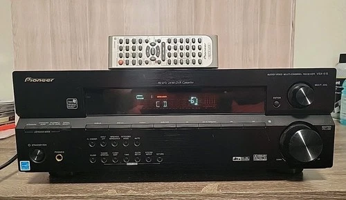 Vintage Pioneer A/V muliti channel receiver with original remote bundle