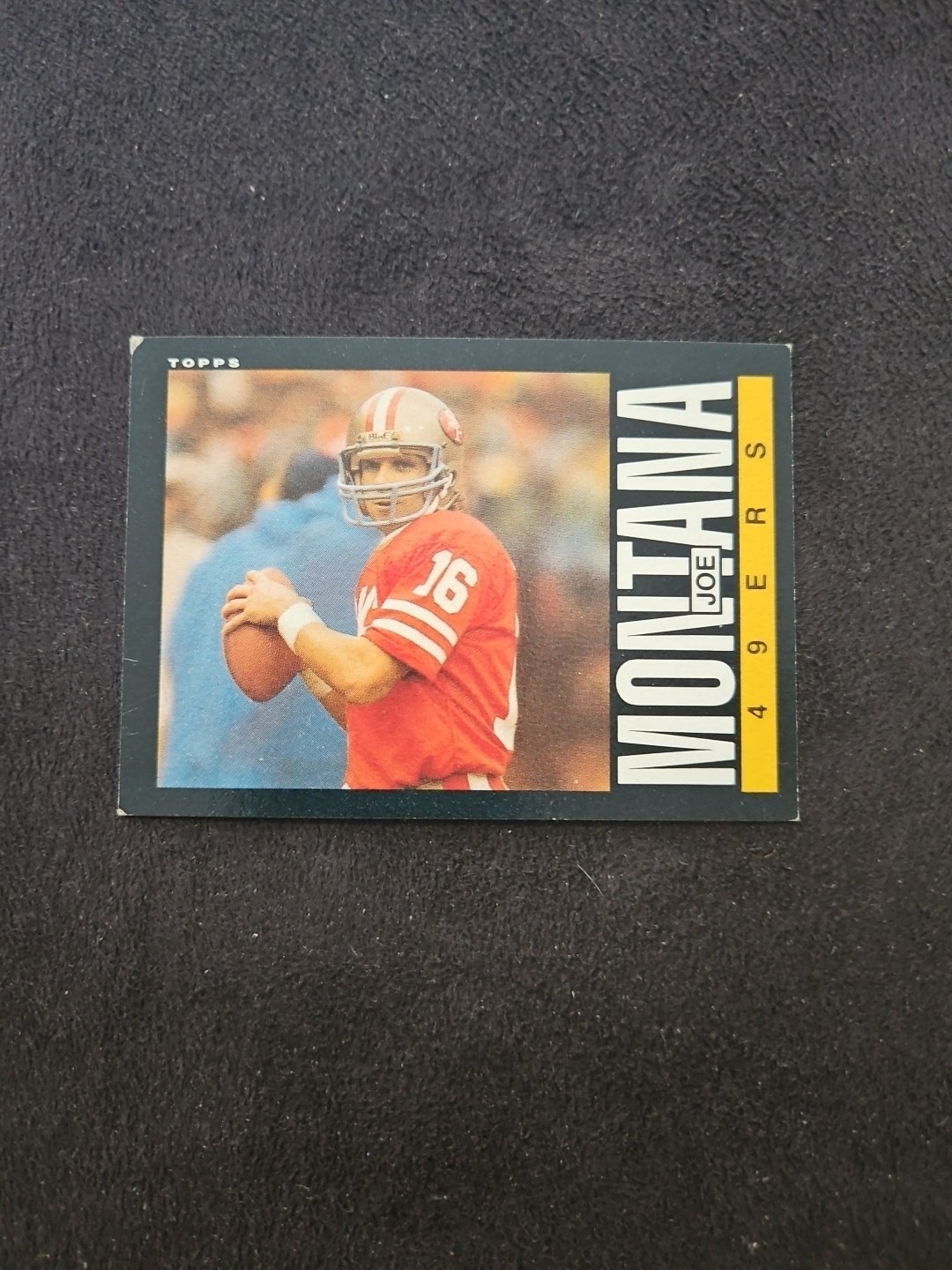 🏈1985 Topps #157 Joe Montana🏈VG🏈