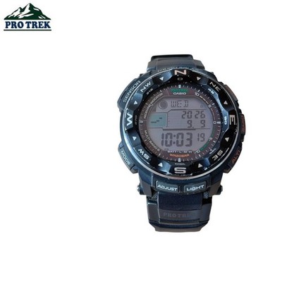Casio Pro Trek PRW-2500 Solar Radio Sports Watch 51mm Case Blue Band