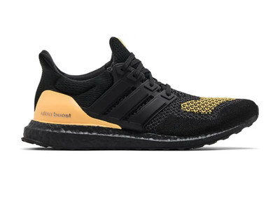 SIZE 6.5 MENS - Adidas UltraBoost 1.0 Comfy Running Shoes Black Yellow JQ2273