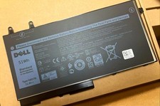 Genuine R8D7N Battery For Dell Precision 3540 3550 W8GMW M3550 5400 5500 51Wh