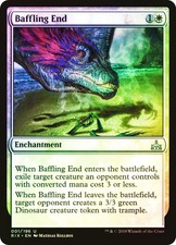 MTG FOIL Baffling End  - Rivals of Ixalan #001