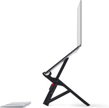 Ultra-portable and adjustable laptop stand - enjoy a comfortable viewing height