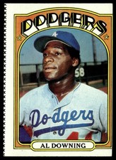 1972 Topps Al Downing (MC) Los Angeles Dodgers #460