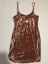 Forever 21  Velvet Dress Size Small Y2K Look Chic Evening Wear Fast Shipping