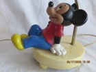 MICKEY MOUSE TABLE LAMP/NIGHT LIGHT with 3 Way Lighting Work's,DISNEY VTG 1960's — photo 6