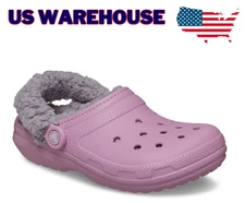 Women Crocs Classic Fleece Lined Clog Hydrangea Regular Size FREESHIP US