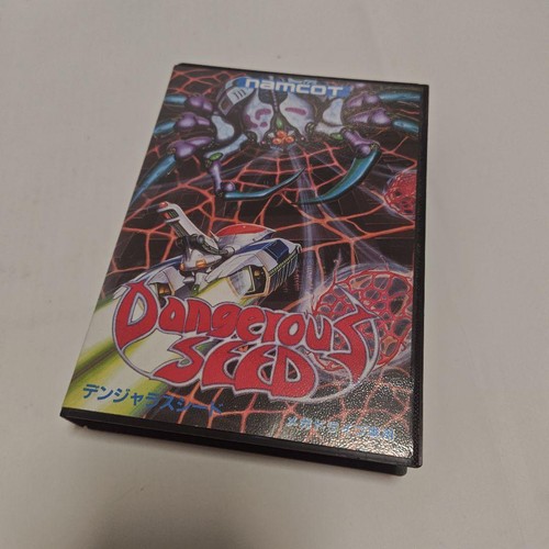 MEGA DRIVE Dangerous Seed MD USED Japan Free Shipping Very Good Condition - Picture 2 of 13