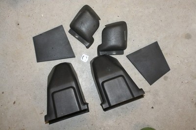 93-02 Camaro Firebird Trans Am Convertible Seat Belt Trim Cover Set Both LH RH  