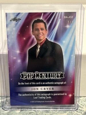 その他 POP CENTURY 1/1 Molly Ringwald Jon Cryer 2026 Leaf Metal Pop Century Jon Cryer Blue Scope Auto 1/1 Two and