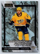 2023-24 O-Pee-Chee Platinum - Marquee Rookies Jake Livingstone Liquid Metal /399