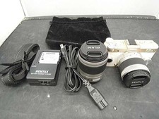 Pentax Q-S1 Mirrorless Camera with 2 Lenses, 12.4MP CMOS, SDXC Compatible