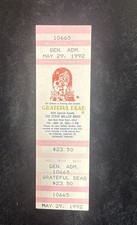 Grateful Dead Concert Tickets for sale | eBay