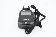 Minolta Auto Meter V F con diffusore sferico (ambiente/flash) con cupola e cinghia