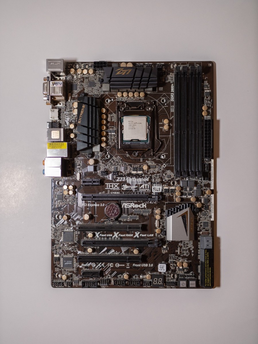 ASRock Z77 Extreme4, LGA 1155, Intel (90-MXGKX0-A0UAYZ