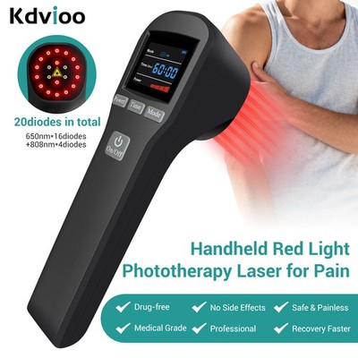 650nm+808nm Cold Laser Therapy Device for Pain Relief Soft Red Light Treatment