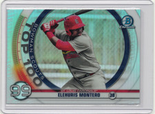 2020 Bowman - Elehuris Montero #BTP-99 Bowman Top 100 Prospects Insert 