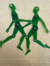 2x Human figure stencil - Movable Drawing Template for animation drawing