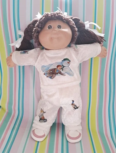 Replica 1980's Cabbage Patch Kid outfit nappy and socks set