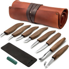 Deluxe Wood Carving Kit S18X - Wood Carving Knife Set - Spoon Carving Tools Set