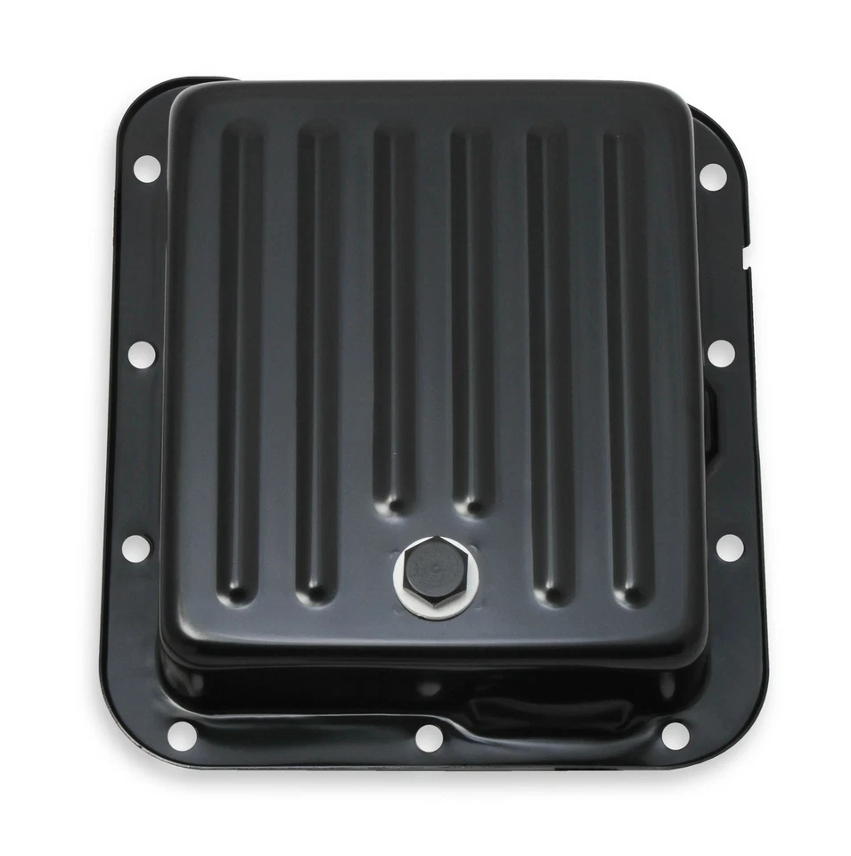 Mr. Gasket 9755BMRG Transmission Oil Pan - Black Steel - Image 3 of 4