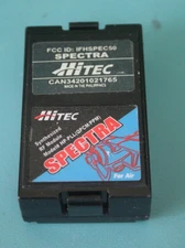 HITEC SPECTRA HP-PLL QPCM/PPM  RF ADJUSTABLE 72MHZ TRANSMITTER RC FCC: IFHSPEC50