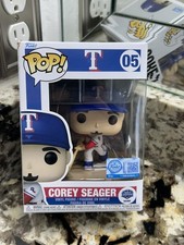 Corey Seager Funko Pop Texas Rangers World Series MVP Special Ticket