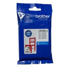 Brother LC3319XLC Ink Cartridge - Cyan High Yield - 1500 Pages - for Brother