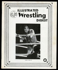Illustrated Wrestling Digest Book 1972 Dory Funk Jr. *WP306