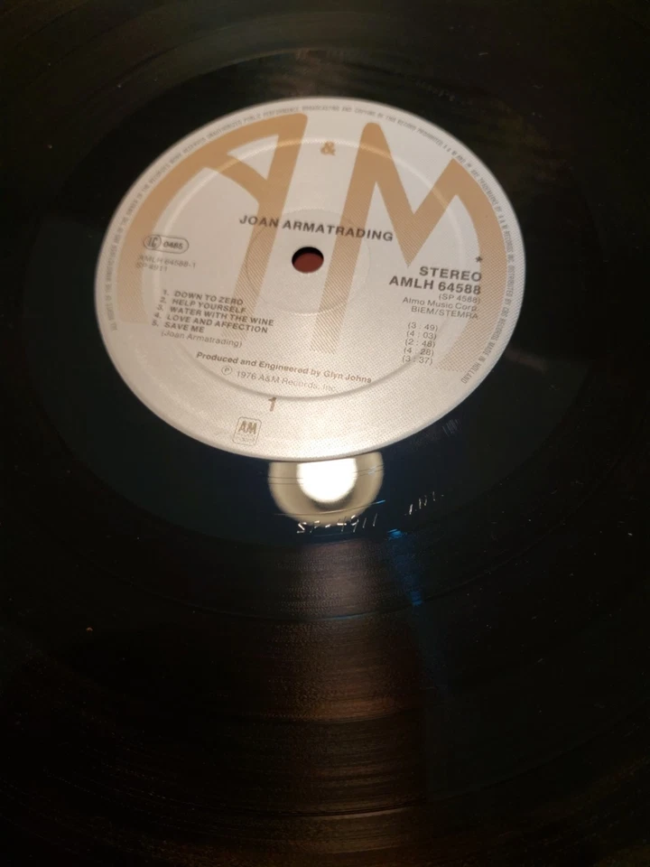 Joan Armatrading – LP – same  AMLH 64588 Nl 1976  Sleeve/Vinyl =NM  - Bild 3 von 4
