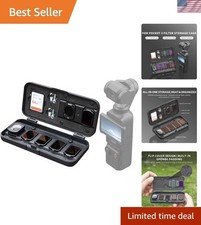 Filter Case for DJI Pocket 3, Magnetic Lens Filter Storage Case for DJI Osmo Poc